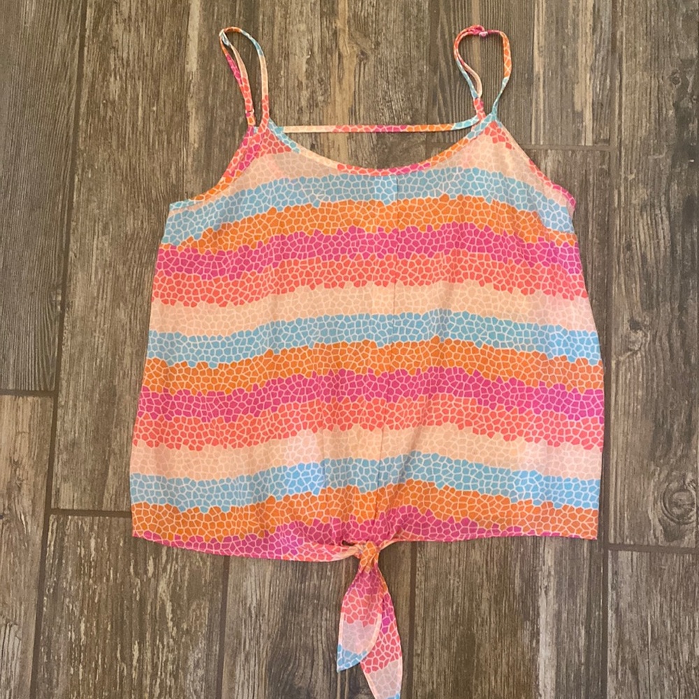 Women’s Candies bright tie tank size medium